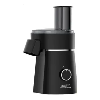 سالاد ساز و رنده برقی 800 وات 6 تیغه استیل مایر MR-1488 رنگ سفید و مشکی