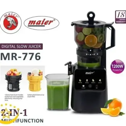 عصاره گیر و بستنی ساز 1200 وات مایر MR-776