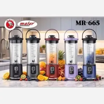 شیکر شارژی 470 میلی‌لیتر 600 وات مایر MR-665