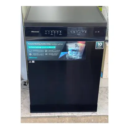 ماشین ظرفشویی 16 نفره 3 طبقه وای فای هایسنس HS673C91XME رنگ مشکی محصول 2025