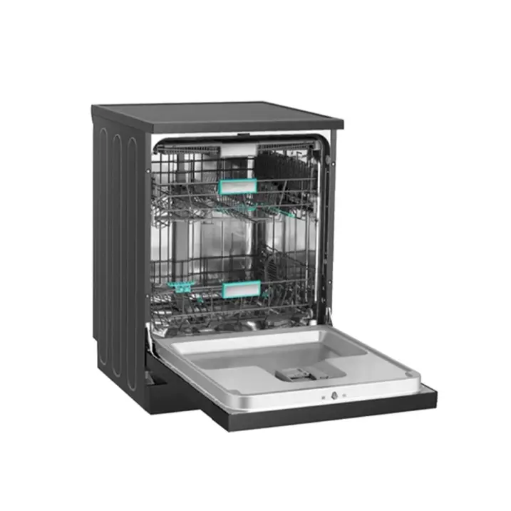 ماشین ظرفشویی 16 نفره 3 طبقه وای فای هایسنس HS673C91XME رنگ مشکی محصول 2025