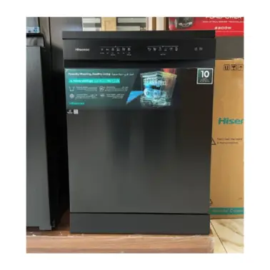ماشین ظرفشویی 16 نفره 3 طبقه وای فای هایسنس HS673C91XME رنگ مشکی محصول 2025
