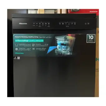 ماشین ظرفشویی 16 نفره 3 طبقه وای فای هایسنس HS673C91XME رنگ مشکی محصول 2025