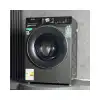 ماشین لباسشویی 128 کیلویی درب از جلو هایسنس WD5S1245B رنگ سفید و مشکی ساخت 2025
