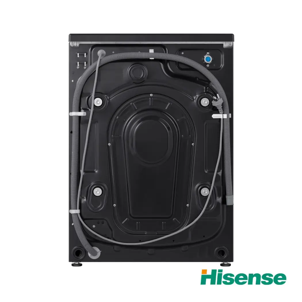 ماشین لباسشویی 10.5 کیلویی درب از جلو هایسنس WF5S1045B رنگ سفید و مشکی ساخت 2025