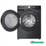 ماشین لباسشویی 10.5 کیلویی درب از جلو هایسنس WF5S1045B رنگ سفید و مشکی ساخت 2025