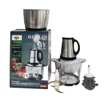 خردکن دوکاسه 3.5 لیتر 1000 وات برلین مدل BE-999