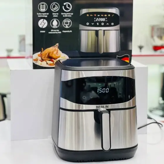سرخ کن بدون روغن 8 لیتری 1700 وات برلین مدل 650B