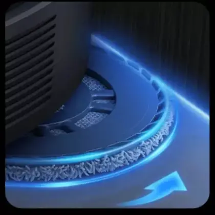 جارو رباتیک شیائومی 8000 پاسکال مشکی مدل X20 Max