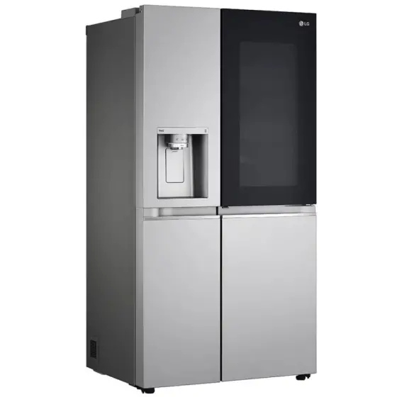 یخچال فریزر ساید بای ساید دو درب 24 فوت ال جی مدل GR-X267CSHS رنگ نقره‌ای
