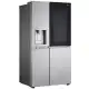 یخچال فریزر ساید بای ساید دو درب 24 فوت ال جی مدل GR-X267CSHS رنگ نقره‌ای