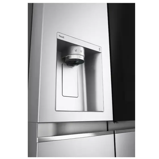 یخچال فریزر ساید بای ساید دو درب 24 فوت ال جی مدل GR-X267CSHS رنگ نقره‌ای