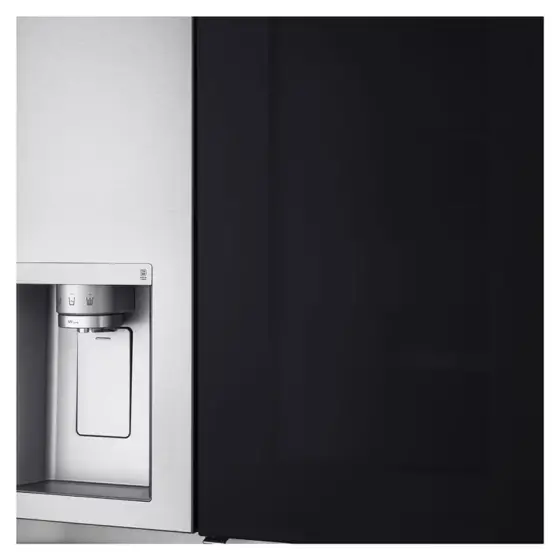 یخچال فریزر ساید بای ساید دو درب 24 فوت ال جی مدل GR-X267CSHS رنگ نقره‌ای