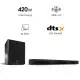 ساندبار هایسنس بی‌سیم 420 وات مدل U3120G