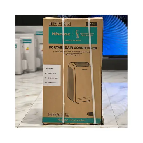 کولر گازی هایسنس 12000 پرتابل موتور T3 اینورتر دار QAP-12HW