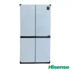 یخچال ساید بای ساید هایسنس 30 فوت سفید RQ7G560NAWA