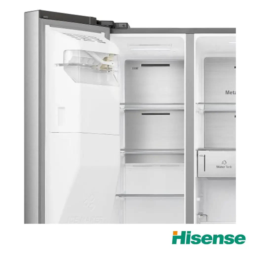 یخچال فریزر ساید بای ساید هایسنس 34 فوت مدل RS819N4ISU