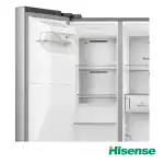یخچال فریزر ساید بای ساید هایسنس 34 فوت مدل RS819N4ISU