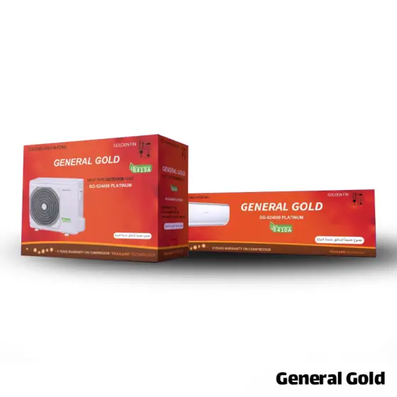 کولر گازی جنرال گلد 24000 پلاتینیوم، گاز R410a مدل GG-MS24000 Platinum