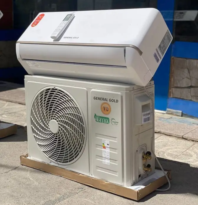 کولر گازی جنرال گلد 12000 اینورتردار تیتانیوم T3 سرد و گرم GG-TS12000 TITANIUM