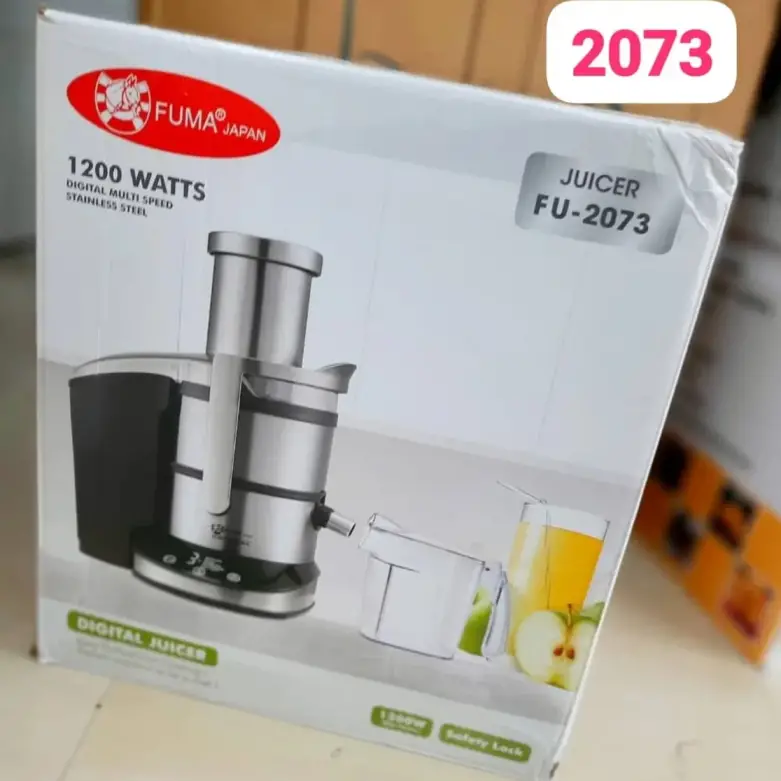 آبمیوه گیری تک کاره فوما 1200 وات لمسی مدل FU-2073