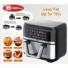 سرخ کن دوقلو رژیمی فوما 2850 وات 9 لیتر FU-2070