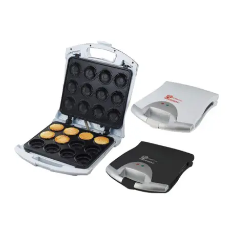 کیک پز و بیسکوئیت ساز فوما 1400 وات FU-1076 رنگ سفید و مشکی