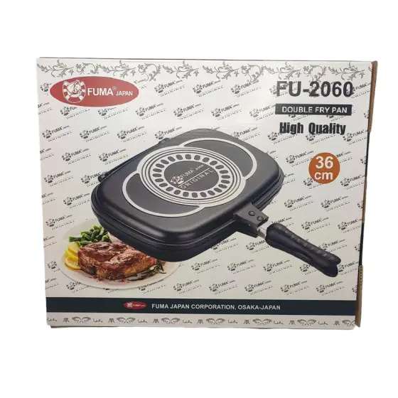 ماهی تابه رژیمی دو طرفه فوما سایز 36 سرامیک مدل FU-2060