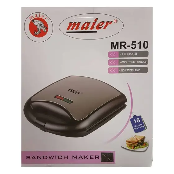 ساندویچ‌ ساز چهار خانه 1400 وات مایر MR-510