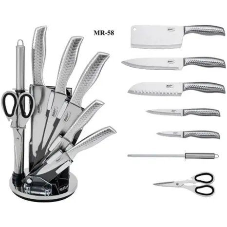 سرویس چاقو آشپزخانه 8 پارچه مایر MR-58