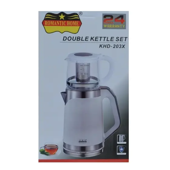 چای ساز 2000 وات رومانتیک هوم KHD-203X