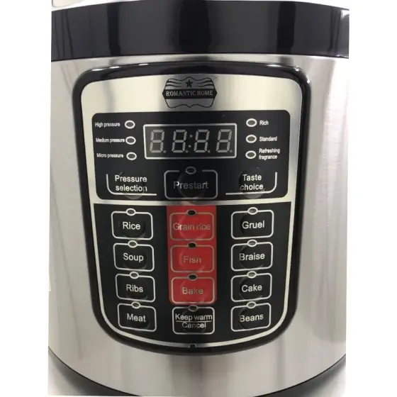 زودپز برقی 6 لیتر 1000 وات رومانتیک هوم ZOD6