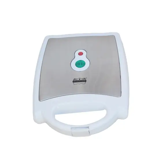 ساندویچ ساز 1400 وات 3 کاره رومانتیک هوم HS710 رنگ سفید و مشکی