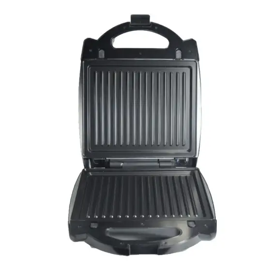 ساندویچ ساز 1400 وات 3 کاره رومانتیک هوم HS710 رنگ سفید و مشکی