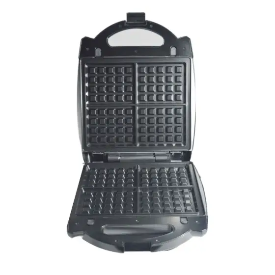 ساندویچ ساز 1400 وات 3 کاره رومانتیک هوم HS710 رنگ سفید و مشکی