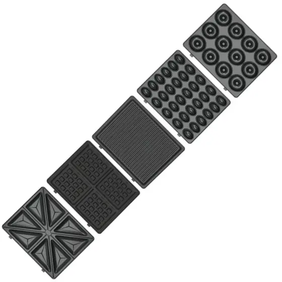 ساندویچ ساز دسینی 2400 وات 7 کاره SM-7001