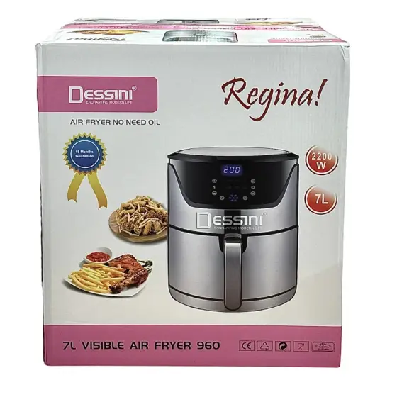 سرخ کن 7 لیتری بدون روغن دسینی 960