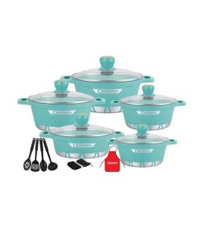 سرویس قابلمه 17پارچه سوپر گرانيت دسینی ایتالیا 9005